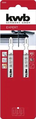 Immagine prodotto di kwb Lame per seghetto alternativo HSS-BiM con attacco a T per metallo 626050