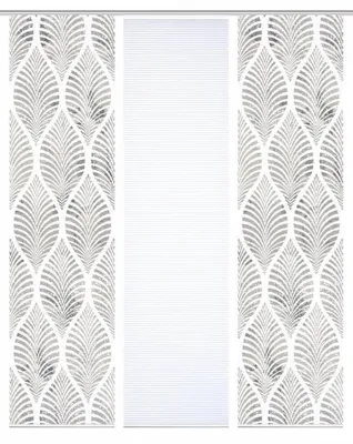 Produktbild von 84112 | VIDARO Schiebegardine aus recyceltem Polyester 245x60 cm