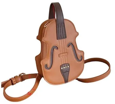 Image de Sac à main élégant pour femme, sac bandoulière, 22 x 12 x 6,5 cm, marron