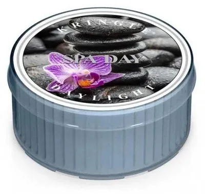 Immagine prodotto di Candela profumata Kringle, linea Daylight, maxi candela a teglia, profumo "Spa Day"