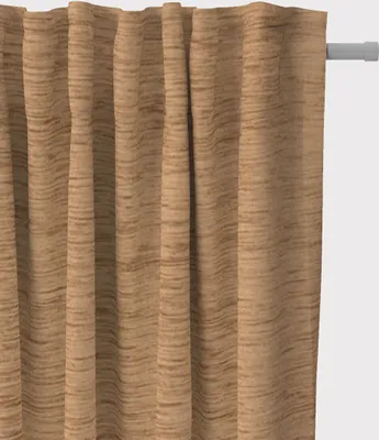 Produktbild von SCHÖNER LEBEN. Thermovorhang goldbraun 245cm Aufhängung Smok-Schlaufenband