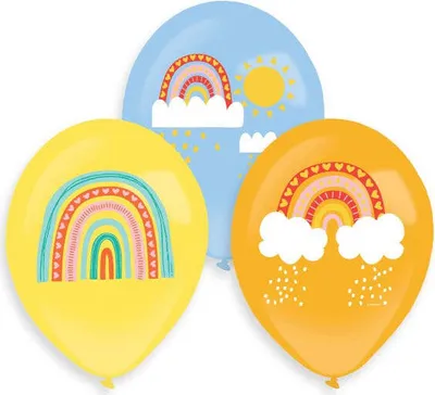 Produktbild von Amscan 9911900, Spielzeugballon, Latex, 10 Stück(e)