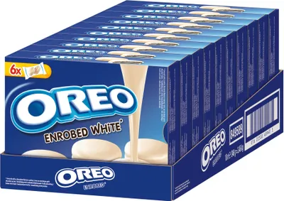 Imagen del producto de Oreo Choc White, paquete de 5 unidades (5 x 246 g)