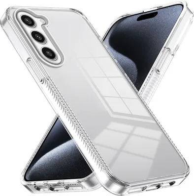 Produktbild von Hülle für Samsung Galaxy S23+ Rutschfest Kristallklare Stoßfeste TPU Bumper Handyhülle Transparent