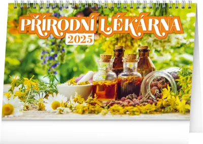 Produktbild von Tischkalender 2025: Naturapotheke, 23,1 × 14,5 cm