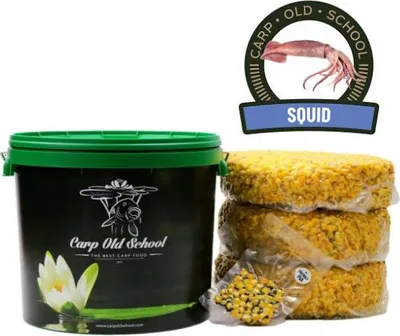 Zdjęcie produktu dla Carp Old School - Kukurydza 14kg Kałamarnica kukurydza do nęcenia