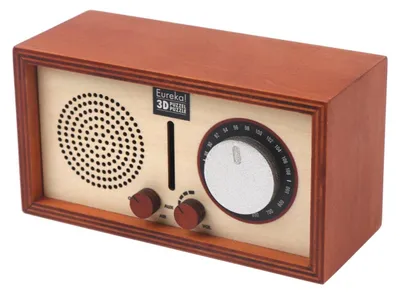 Obrázok produktu pre Hádanka Escape Box Retro Radio Secret, úroveň obtiažnosti 2/4