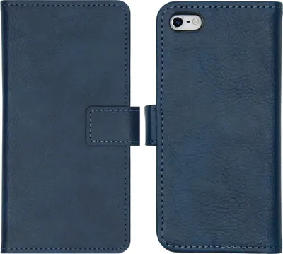 Image de imoshion Bibliothèque Luxe pour Apple iPhone SE (2016) / 5 / 5s - Bleu foncé