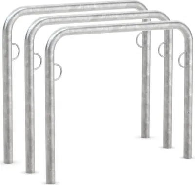 Produktbild von Fahrrad Anlehnbügel Trust 20 | Einbetonieren | B1000mm | 3 Stk