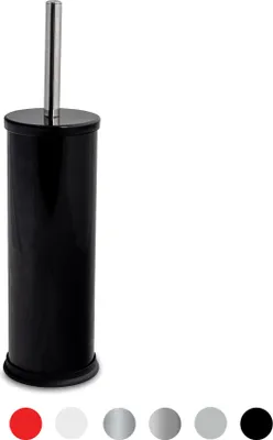 Produktbild von Harbour Housewares Badezimmer Toilettenbürste und Halter Set - Schwarz