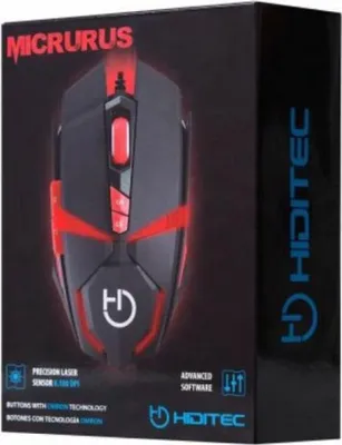 Immagine prodotto di Mouse da gioco Hiditec Micrurus/ Fino a 8100 DPI
