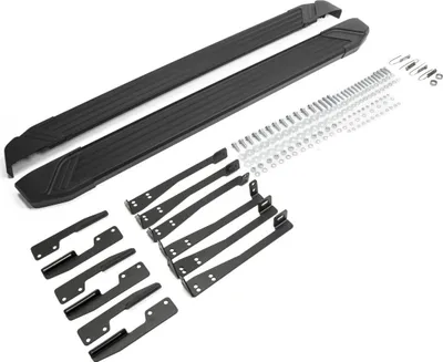 Obrázok produktu pre J&J Automotive | Basic Black Bočné nášľapy TUV pre Subaru XV 2011-2016