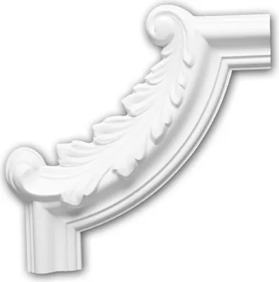 Produktbild von PROFHOME 152291 Eckelement für Wandleiste Zierelement dekoratives Element