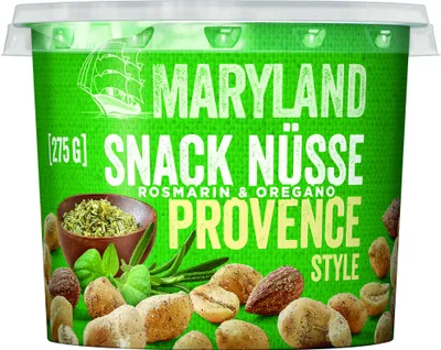Produktbild von MARYLAND KH90368, Snack mixes, Mandel, Cashew, Erdnuss, 275 g, Mandel, Cashewnuss, Erdnüsse, 1 Stück(e)