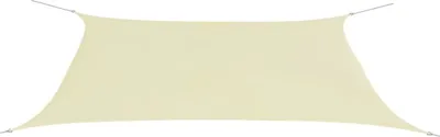 Produktbild von The Living Store Sonnensegel Oxford-Gewebe Rechteckig 4x6 m Creme
