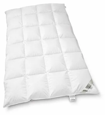 Produktbild von Betten Hofmann warme Classic Bettdecke Daunendecke 4x6 155x220 1260 g 100% neue Daunen