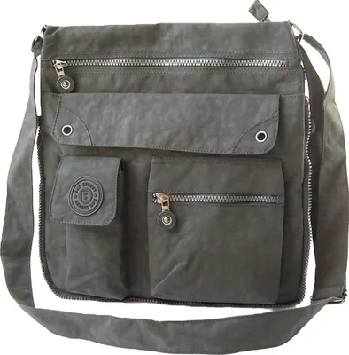 Produktbild von Tasche Umhängetasche Handtasche Bag Street Nylon Grau Ta7033