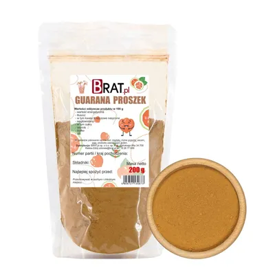 Obrázok produktu pre Guarana prášok 200g Brat.pl