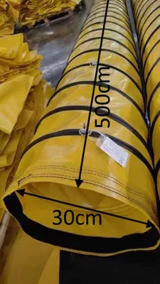 Produktbild von Warmluftschlauch, Luftschlauch, Spiralschlauch Ø30cm 5m lang als Abluft-schlauch zur Luftführung für Bautrocknung, Zeltheizung, Klimaabluft