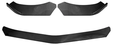 UNIVERSAL Spoilerlippe Frontspoiler Lippe Cup Spoiler Stoßstange Carbon Look – Produktansicht
