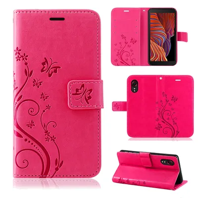 Produktbild von Schutz Hülle für Samsung Galaxy XCover 5 Handy Tasche Case Schale Flip Cover TPU