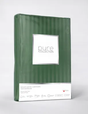 Obrázek produktu pro Deco4Home saténové povlečení | 220x200cm | zelené