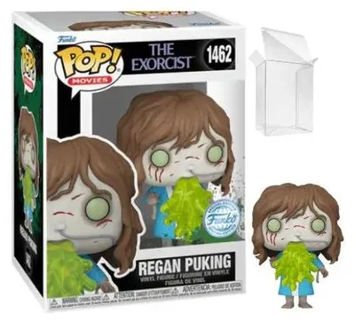 Produktbild von Funko Pop! Movies: The Exorcist - Regan Puking #1462 Special Edition Exclusive