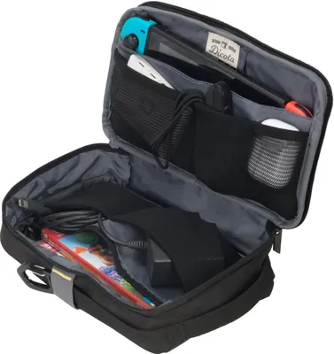 Obrázek produktu pro DICOTA Move, Unisex, Příruční taška, Zip, Přední kapsa, Černá, Polyethylentereftalát (PET)