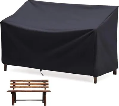 Produktbild von Gartenbank-Abdeckung - wasserdicht - 3-Sitzer - 162 x 69 x 89 cm