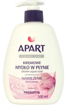 Zdjęcie produktu dla Apart, Kremowe mydlo w plynie z pompka, magnolia, 300 ml