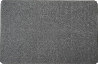 Produktbild von Primaflor Kurzflor Teppich MACAO Anthrazit - 67x180cm - Gekettelter Teppich-Läufer für Wohnzimmer, Kinderzimmer & Flur