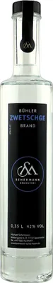 Produktbild von Brennerei Schermann Zwetschgenbrand „Bühler“ 0,35l 42% Vol.