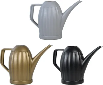 Immagine prodotto di Annaffiatoio Annaffiatoio per interni in plastica rigata H 20 x L 12,5 x L 27 cm