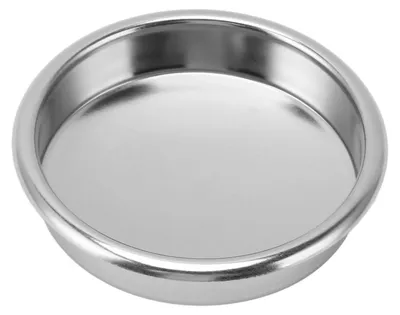 Productafbeelding van Terugspoelfilter met blindfilter - RVS-zeefhouder voor koffiemachines - 58 mm diameter