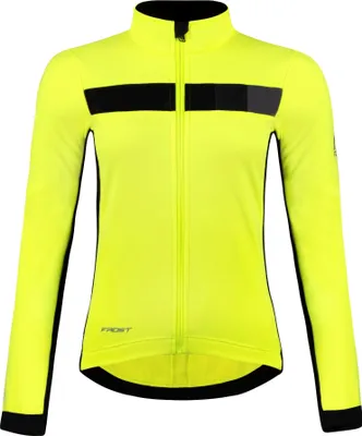 Produktbild von Force Frost Softshell Jacke Damen fluo gelb-schwarz größe L 899916-L