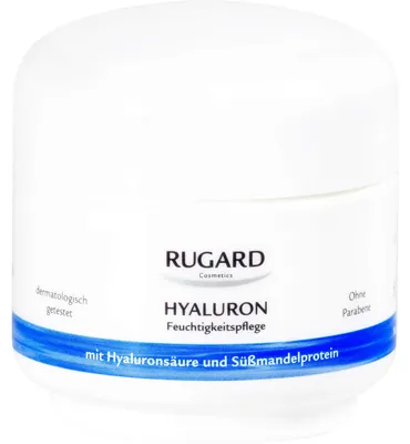 Produktbild von RUGARD Hyaluron Feuchtigkeitspflege für reife und trockene Haut, 50 ml Creme
