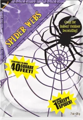 Produktbild von Spinnweben mit Spinne, 20g