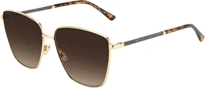 Produktbild von Jimmy Choo LAVI/S 06J GOLD HAVANA 60/14/140 Damen Sonnenbrillen