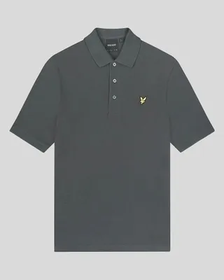 Productafbeelding van Lyle & Scott 1874 herenpolo, Lyle & Scott 1874 SP400VOG, damespolo W635, kleur: gunmetal