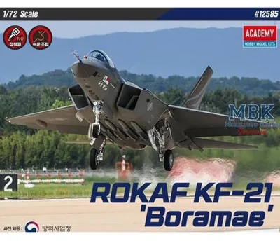 Obrázok produktu pre Stavebnica lietadla 12585 - ROKAF KF-21 "Boramae" (1:72)