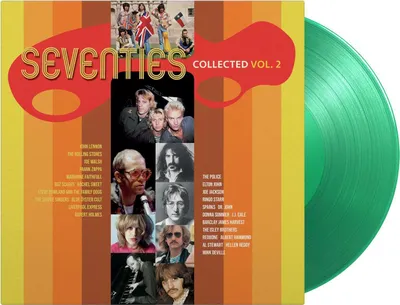 Produktbild von Various Artists, Various: Various Artists: Seventies Collected Vol. 2 (180g) (Limited Numbered Edition) (Light Green Vinyl) - - (LP / S)