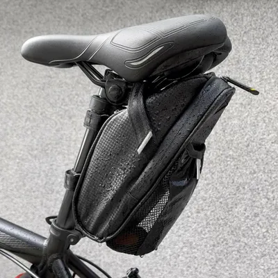 Produktbild von Wozinsky WBB20BK, Sattel, Fahrradtasche, Nylon, Schwarz, 1,5 l, 85 mm