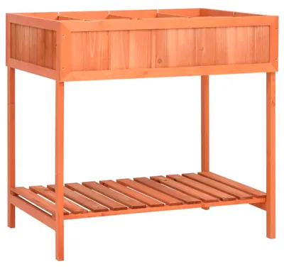 Obrázok produktu pre vidaXL Kvetináč na bylinky 80x60x80 cm z masívneho jedľového dreva