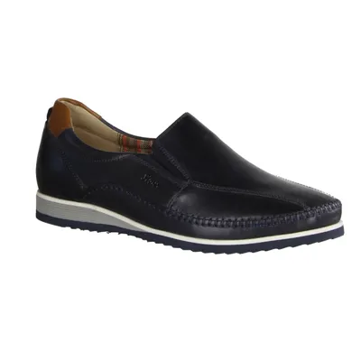 Zdjęcie produktu dla Sioux Hajoko-700 buty męskie, buty wsuwane, mokasyny, Indaco (niebieski), skóra, - buty wsuwane męskie, niebieski, skóra (cordoba)