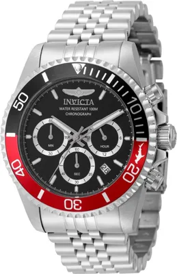 Immagine prodotto di Invicta Pro Diver 49838 Orologio da Uomo - Movimento al Quarzo - Acciaio Inossidabile con Quadrante Nero - 43 mm