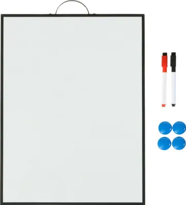 Zdjęcie produktu dla Tablica magnetyczna z markerami i magnesami, do montażu na ścianie