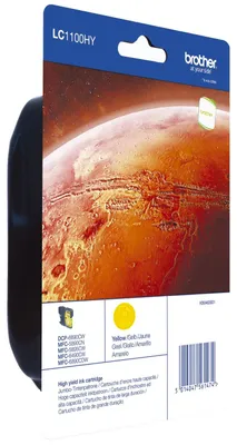 Image de Tinte Brother LC-1100HYY Yellow (High Cap.)