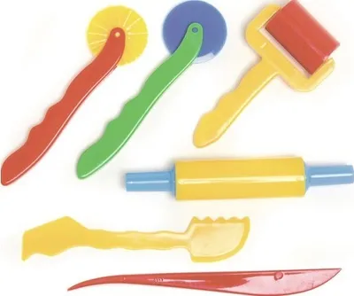 Produktbild von Modellier-Werkzeug Set Kinder 6-teilig