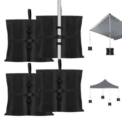 Produktbild von Gewichtszak Set 4x 600D Oxford 40x47cm für Partyzelt & Strand