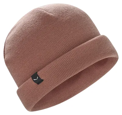 Image de SALEWA PUEZ AM BEANIE - Bonnet en laine, couleur rose désert